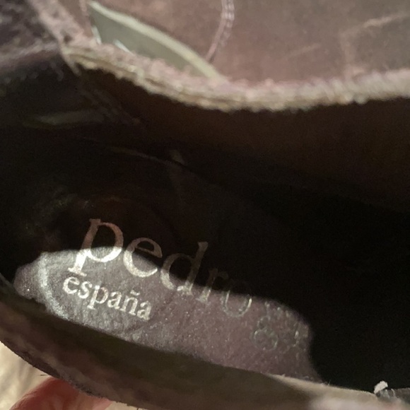 Pedro GARCIA Suede Booties size 7..5 - Picture 7 of 9